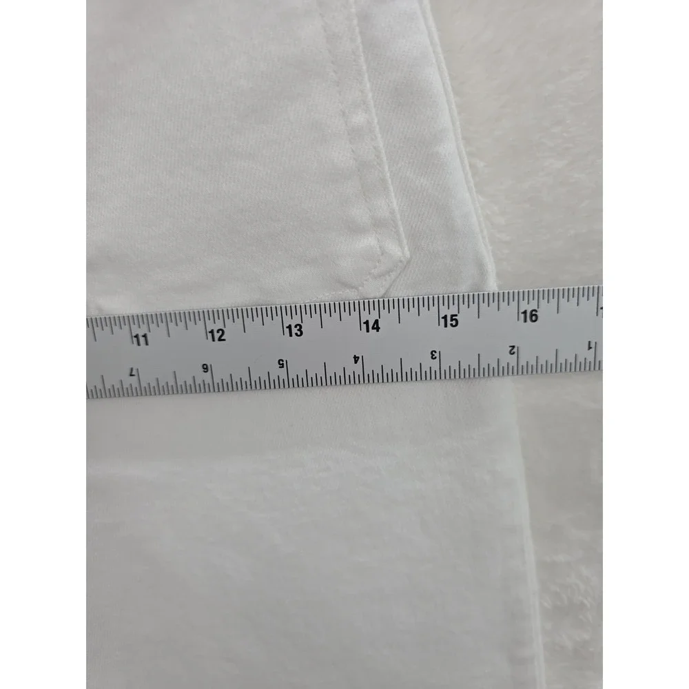 NWT Madewell The Emmy Wide Leg Jeans Women's 26S White High Rise Wide Leg Denim